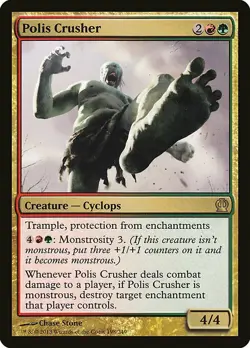 1x Polis Crusher - NM English MTG - Theros - Image 1