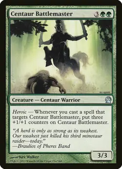 1x Centaur Battlemaster - NM English MTG - Theros - Image 1