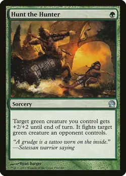 1x Hunt the Hunter - NM English MTG - Theros - Image 1