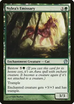 1x Nylea's Emissary - NM English MTG - Theros - Image 1