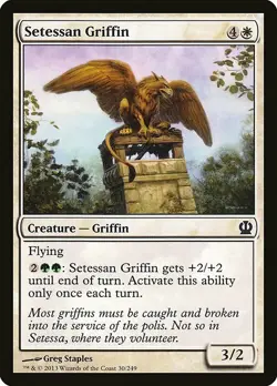 1x Setessan Griffin - NM English MTG - Theros - Image 1