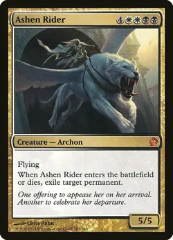1x Ashen Rider - NM English MTG - Theros - Image 1