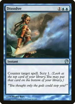 1x Dissolve - NM English MTG - Theros - Image 1
