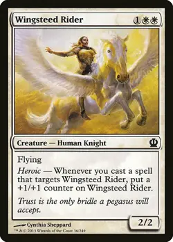 1x Wingsteed Rider - NM English MTG - Theros - Image 1