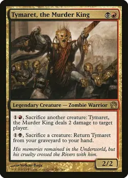 1x Tymaret, The Murder King - NM English MTG - Theros - Image 1