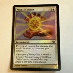 Mark of Asylum Foil x1 Conflux NM Condition see front and back pics - Image 1