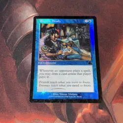 Rhystic Study X1 Mtg Prophecy Lp/Lp- Foil See Pics - Image 1