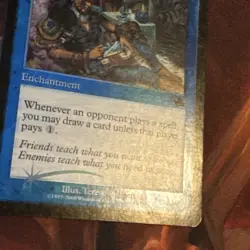 Rhystic Study X1 Mtg Prophecy Lp/Lp- Foil See Pics - Image 2