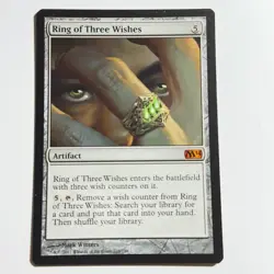 Ring of Three Wishes 216 M Magic 2014 (M14) Magic the Gathering MTG LP - Image 1
