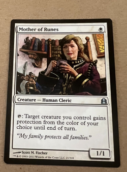 Mother of Runes - Commander 2011 - MTG - Magic the Gathering - Image 1