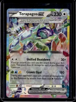 2025 Pokemon Prismatic Evolutions Terapagos ex #092/131 - Image 1
