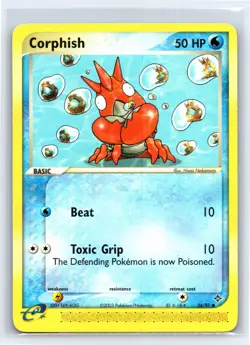 2003 Pokemon TCG EX Dragon Corphish - 53/97 - NM - Image 5