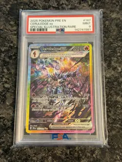Pokemon 2025 Ceruledge ex 147/131 Tera SIR Prismatic Evolutions PSA 9 - Image 1