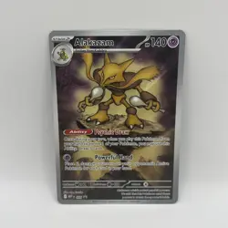 Pokemon Alakazam 009 Black Star Promo NM/M - Image 1