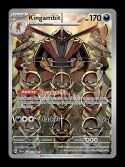 KINGAMBIT 220/198 ILLUSTRATION RARE SCARLET & VIOLET POKEMON HOLO NM/M - Image 1