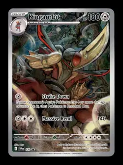 KINGAMBIT 130 HOLO P SCARLET & VIOLET PROMO POKEMON HOLO NM/M - Image 1