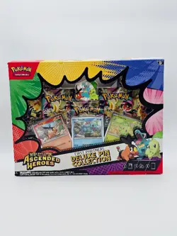 Pokemon TCG Mega Evolution Ascended Heroes First Partners Deluxe Pin Collection - Image 1