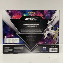 Pokemon TCG Arceus V Figure Collection Box Sword & Shield Cosmic Eclipse - Image 3