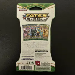 Pokemon TCG: Fates Collide Sleeved Booster Pack New Factory Sealed - Image 2