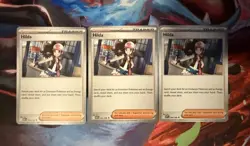 Hilda Trainer 84/86 X3 White Flare Pokemon NM - Image 1