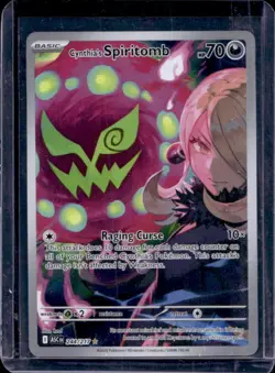 2026 Pokemon Ascended Heroes Cynthia's Spiritomb Illustration Rare #244/217 - Image 1
