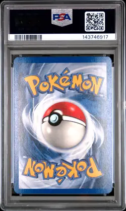 2001 POKEMON GAME MOVIE POKEMON 3 MOVIE PROMO #34 ENTEI-REVERSE FOIL PSA 8 - Image 2