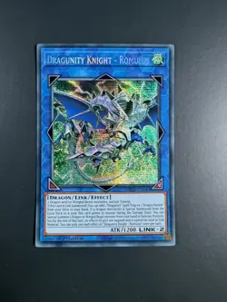 Yugioh - Dragunity Knight - Romulus - Secret Rare - MP20 - 1st - Image 1
