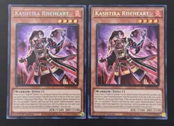 2024 YUGIOH MP24 SECRET RARE KASHTIRA RISEHEART X2 NM - Image 1