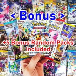 Ditto Promo Card Korean Exclusive Sealed 173/Sv-P + Pokemon Card 5 Random Packs - Image 4