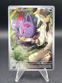 N's Zorua 189 Sv: Scarlet & Violet Promo Cards Holo NM - Image 1
