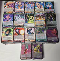 Dragon Ball Super Cards Bulk 500 Foils 2600 Regulars - Image 1