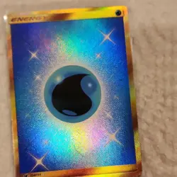 Pokemon TCG Water Energy 124/111 Holo Basic Energy Card - Image 1