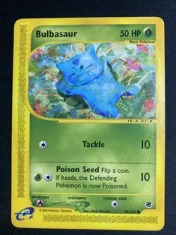 2002 Pokemon Expedition Bulbasaur Card 94/165 - Image 1