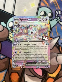 Sylveon EX 086/191 Play Pokemon Prize Pack Series 7 Prismatic Evolutions Card - Image 1