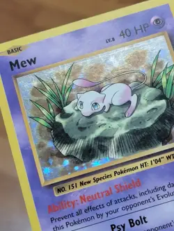 LP* Mew 53/108 Evolutions Holo Pokemon Card (Lily Pad Mew) - Image 2