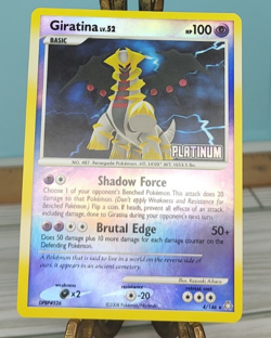 Pokemon Giratina 4/146 Platinum Burger King Promo - Trading Card TCG - Image 1