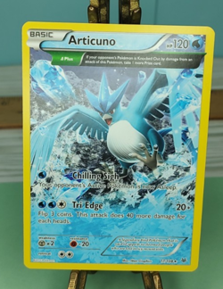 Pokemon TCG Articuno 17/108 - Roaring Skies XY Reverse Holo Rare Trading Card - Image 3
