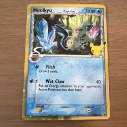 Mimikyu (Delta Species) SWSH136 SWSH: Sword & Shield Promo Cards Holo - Image 1