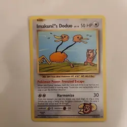 Pokemon ImakuniU's Doduo 112/108 Evolutions Secret Rare Regular English TCG Card - Image 1
