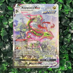 Rayquaza VMAX 218/203 Secret Rare Alt Art Evolving Skies NM Pokemon Card - Image 1