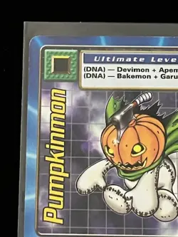 Pumpkinmon Digimon Card #BO-37 1st Edition - Image 2