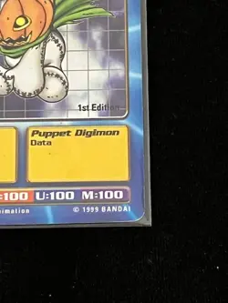 Pumpkinmon Digimon Card #BO-37 1st Edition - Image 4