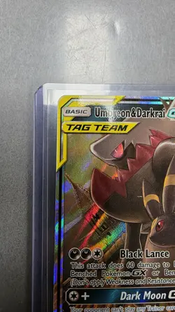 Pokemon TCG Umbreon and Darkrai GX Tag Team Card 125/236 NM - Image 2