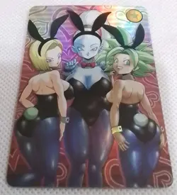 Dragon Ball Z Girls Waifu Doujin Sexy Anime Foil Card - Image 1