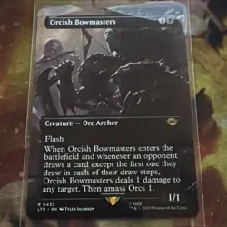 Orcish Bowmasters (Borderless) Universes Beyond: the LOTR Non-FOIL - Image 1