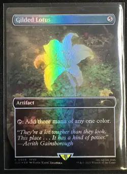 Gilded Lotus (Rainbow Foil) (909) Secret Lair Drop Foil - Image 2