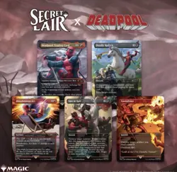 MTG Secret Lair x Marvel's Deadpool Non-Foil Edition Secret Lair Drop - Image 1