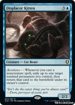 Displacer Kitten [CLB - 63] - NM [] TCG MTG - Image 1