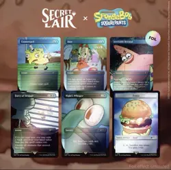Secret Lair x SpongeBob SquarePants: Internet Sensation FOIL EDITION MTG - Image 1