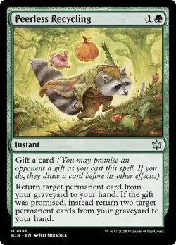 PEERLESS RECYCLING x4 mtg NM-M Bloomburrow 4 Unc - Image 1